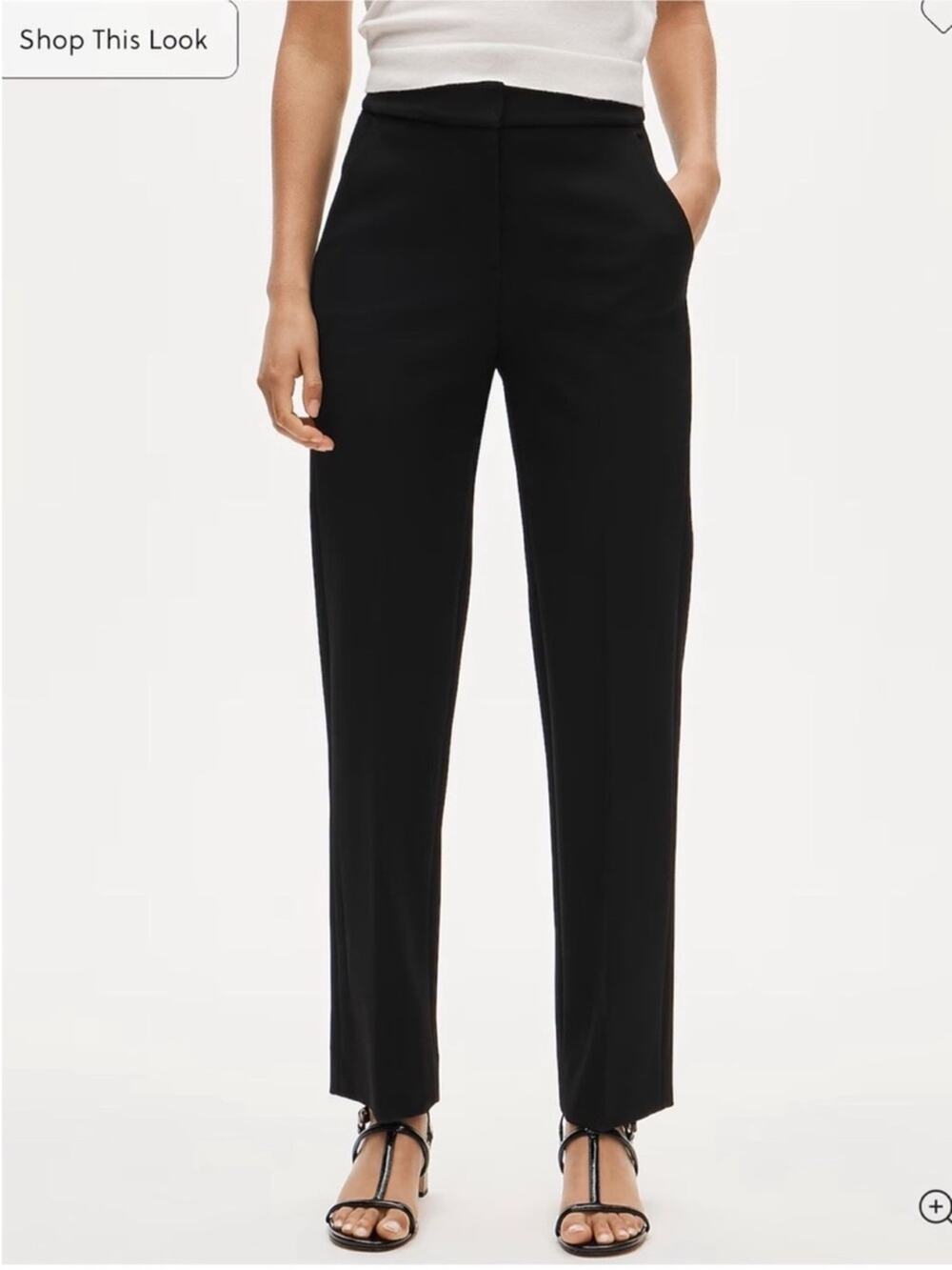 J.Crew Petite Kate straight-leg pant in four-season stretch